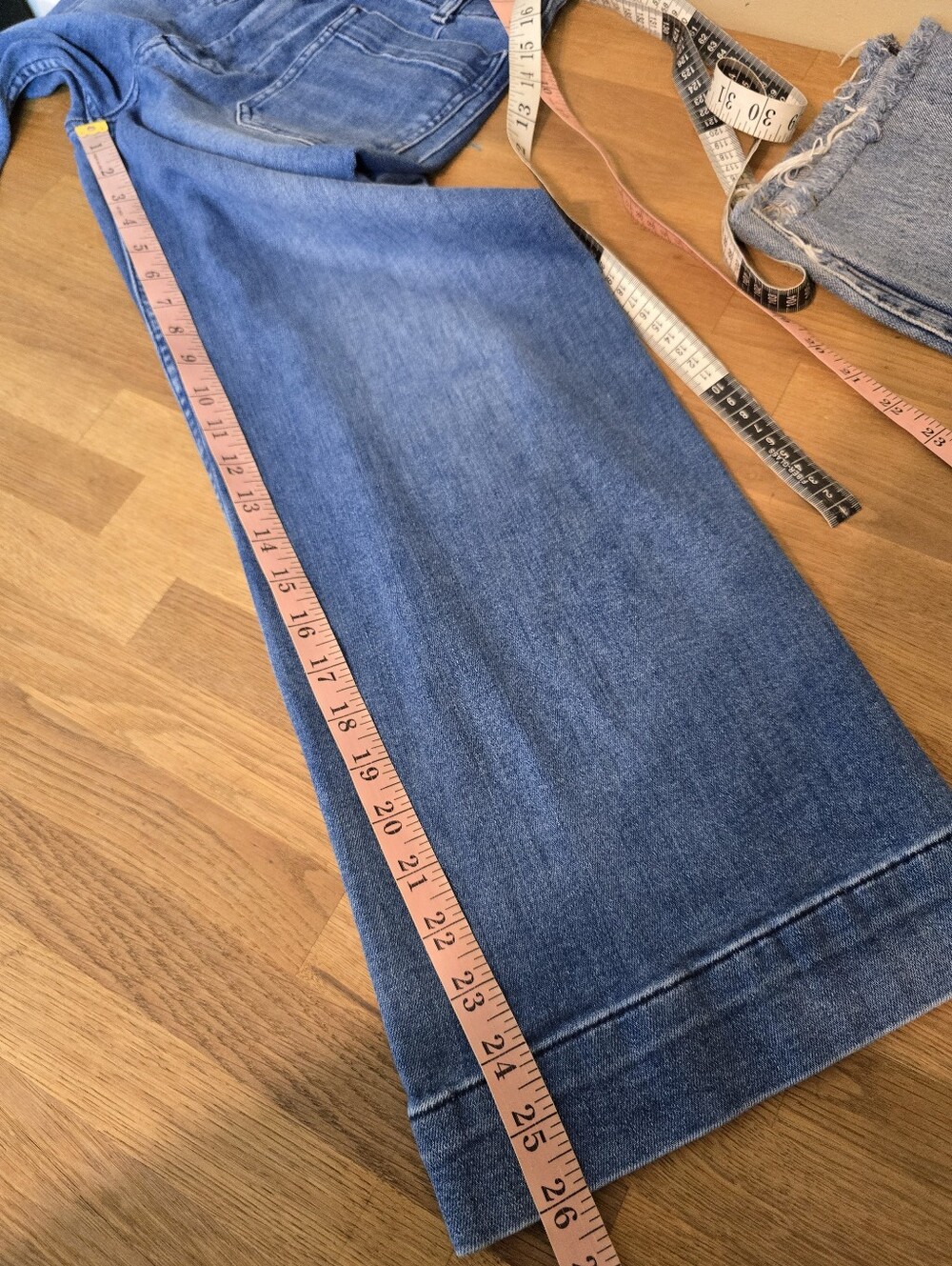 Maeve The Colette Crop High-Rise Wide-Leg Jean 26 Anthropologie Denim - Picture 12 of 13